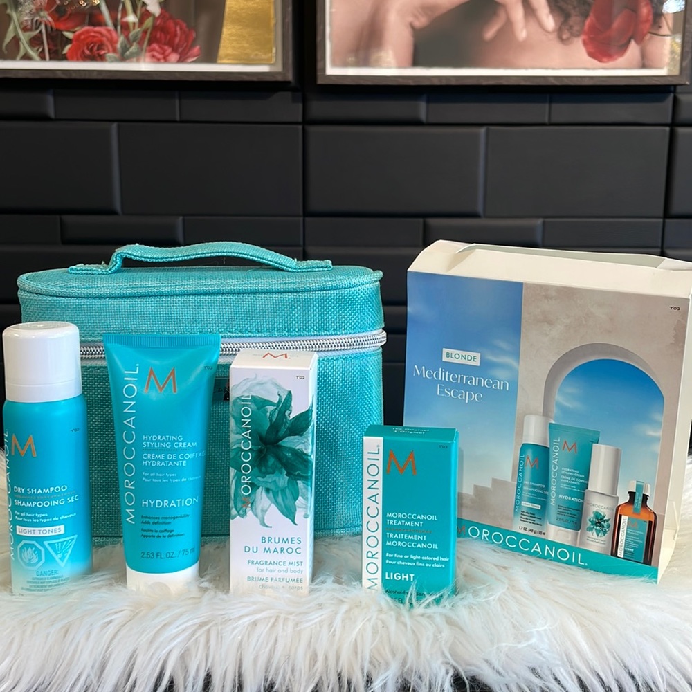 Moroccanoil blonde sets